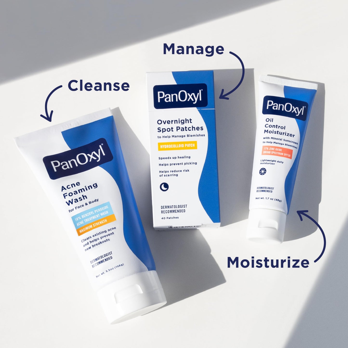 PanOxyl Acne Foaming Wash Benzoyl Peroxide 10% Maximum Strength Antimicrobial, 5.5 Ounce (Pack of 1)