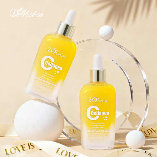 DR.ROSEVA Body Lotion Cream With Collagen For Smooth Skin 7 Days Brightening Whitening Body Moisturizer Cream